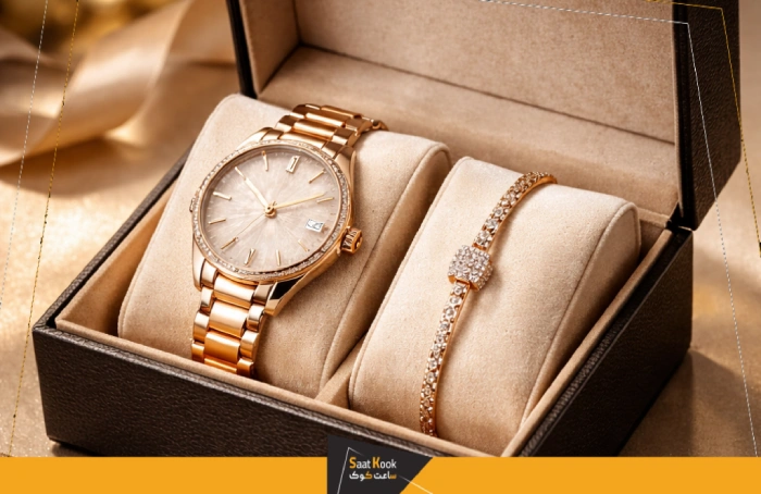 اکسسوری ساعت زنانهپ